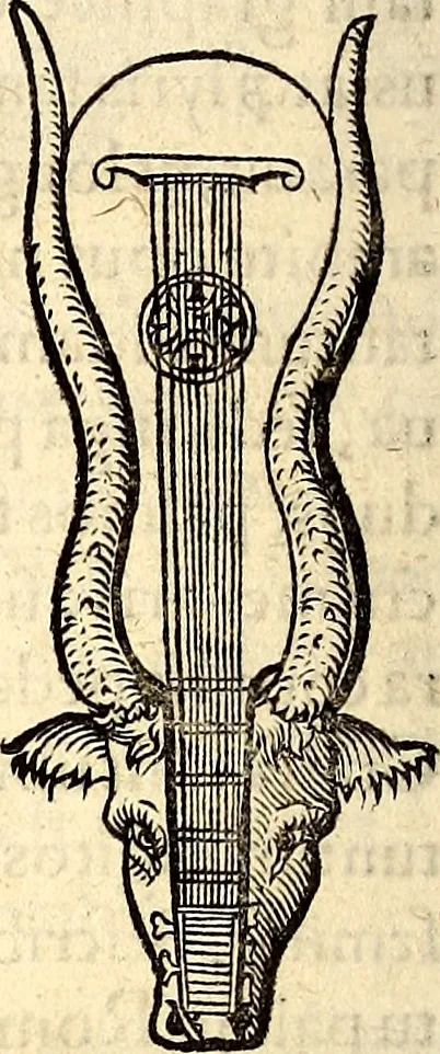 An illustration from Icones animalium quadrupedum uiuiparorum et ouiparorum : quae in Historiae animalium Conradi Gesneri libro I. et II. describuntur, cum nomenclaturis singulorum latinis, graecis, italicis, gallicis, et germanicis plerunque, et aliarum quoque linguarum, certis ordinibus digestae, 1560, leaf 47