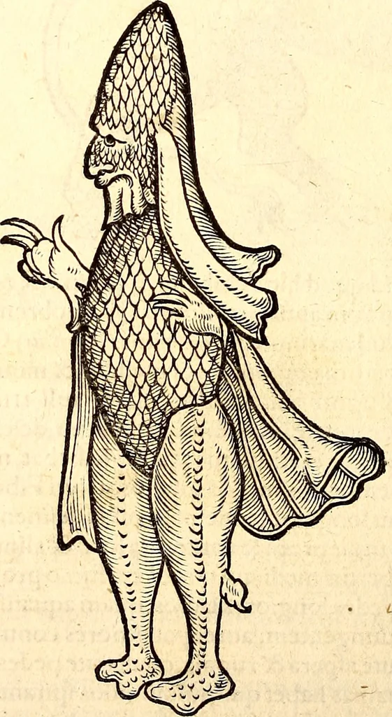 An illustration from Icones animalium quadrupedum uiuiparorum et ouiparorum : quae in Historiae animalium Conradi Gesneri libro I. et II. describuntur, cum nomenclaturis singulorum latinis, graecis, italicis, gallicis, et germanicis plerunque, et aliarum quoque linguarum, certis ordinibus digestae, 1560, leaf 495