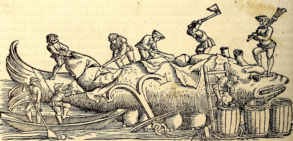 An illustration from Icones animalium quadrupedum uiuiparorum et ouiparorum : quae in Historiae animalium Conradi Gesneri libro I. et II. describuntur, cum nomenclaturis singulorum latinis, graecis, italicis, gallicis, et germanicis plerunque, et aliarum quoque linguarum, certis ordinibus digestae, 1560, leaf 497