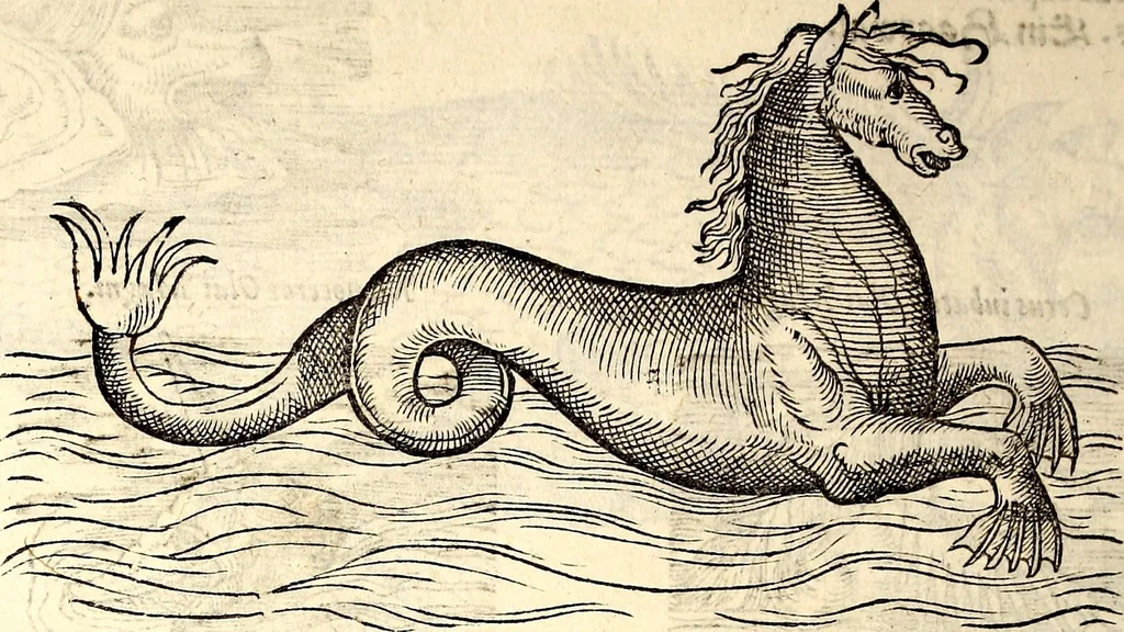 An illustration from Icones animalium quadrupedum uiuiparorum et ouiparorum : quae in Historiae animalium Conradi Gesneri libro I. et II. describuntur, cum nomenclaturis singulorum latinis, graecis, italicis, gallicis, et germanicis plerunque, et aliarum quoque linguarum, certis ordinibus digestae, 1560, leaf 503