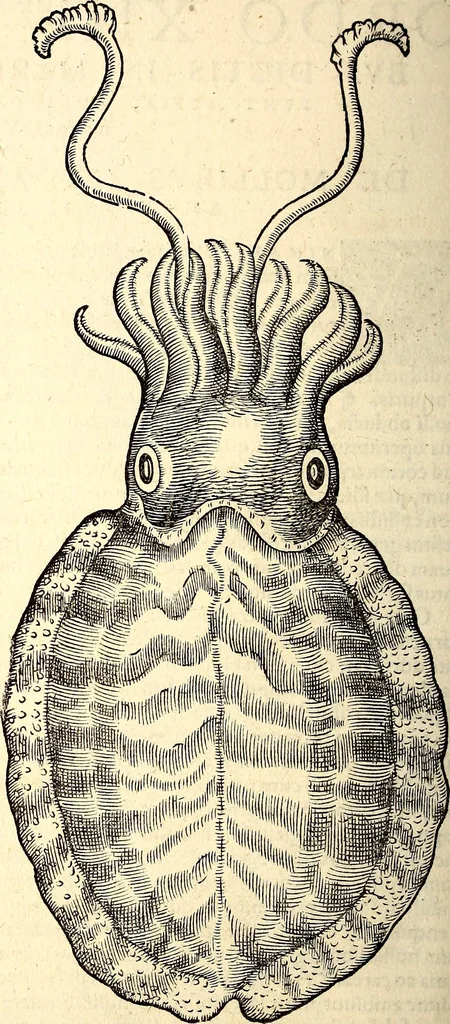 An illustration from Icones animalium quadrupedum uiuiparorum et ouiparorum : quae in Historiae animalium Conradi Gesneri libro I. et II. describuntur, cum nomenclaturis singulorum latinis, graecis, italicis, gallicis, et germanicis plerunque, et aliarum quoque linguarum, certis ordinibus digestae, 1560, leaf 507