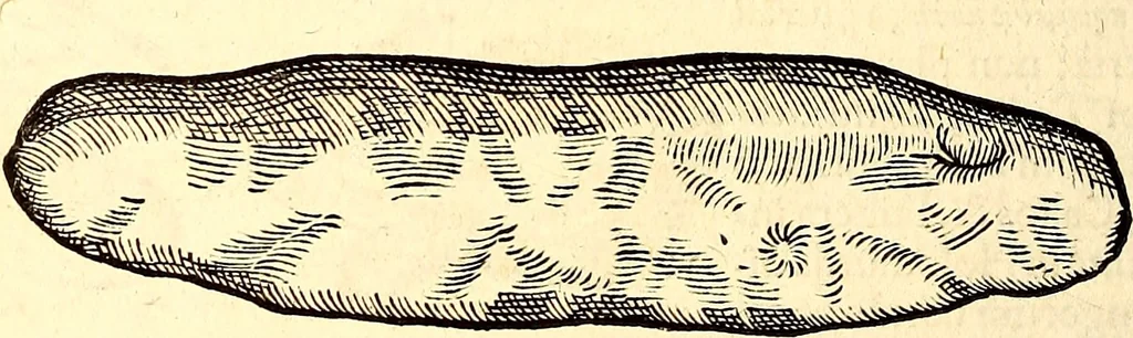 An illustration from Icones animalium quadrupedum uiuiparorum et ouiparorum : quae in Historiae animalium Conradi Gesneri libro I. et II. describuntur, cum nomenclaturis singulorum latinis, graecis, italicis, gallicis, et germanicis plerunque, et aliarum quoque linguarum, certis ordinibus digestae, 1560, leaf 585