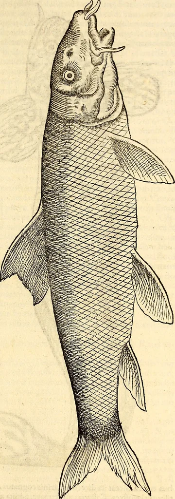 An illustration from Icones animalium quadrupedum uiuiparorum et ouiparorum : quae in Historiae animalium Conradi Gesneri libro I. et II. describuntur, cum nomenclaturis singulorum latinis, graecis, italicis, gallicis, et germanicis plerunque, et aliarum quoque linguarum, certis ordinibus digestae, 1560, leaf 628