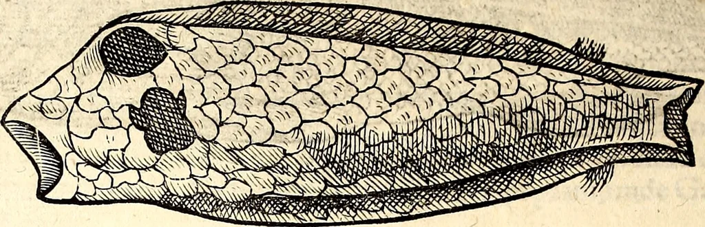 An illustration from Icones animalium quadrupedum uiuiparorum et ouiparorum : quae in Historiae animalium Conradi Gesneri libro I. et II. describuntur, cum nomenclaturis singulorum latinis, graecis, italicis, gallicis, et germanicis plerunque, et aliarum quoque linguarum, certis ordinibus digestae, 1560, leaf 639