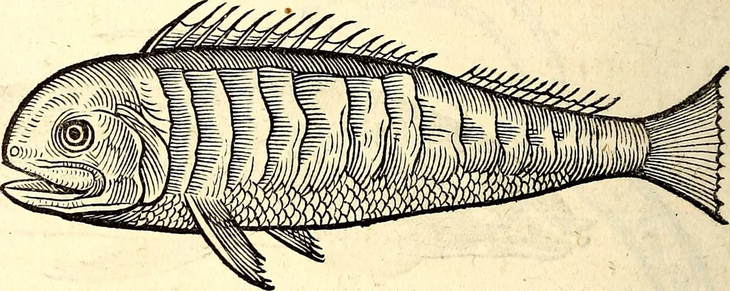 An illustration from Icones animalium quadrupedum uiuiparorum et ouiparorum : quae in Historiae animalium Conradi Gesneri libro I. et II. describuntur, cum nomenclaturis singulorum latinis, graecis, italicis, gallicis, et germanicis plerunque, et aliarum quoque linguarum, certis ordinibus digestae, 1560, leaf 639