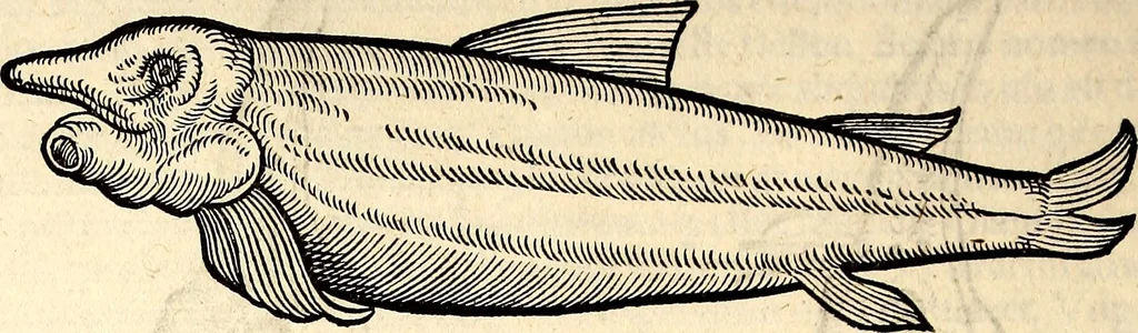 An illustration from Icones animalium quadrupedum uiuiparorum et ouiparorum : quae in Historiae animalium Conradi Gesneri libro I. et II. describuntur, cum nomenclaturis singulorum latinis, graecis, italicis, gallicis, et germanicis plerunque, et aliarum quoque linguarum, certis ordinibus digestae, 1560, leaf 655