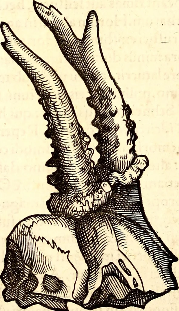 An illustration from Icones animalium quadrupedum uiuiparorum et ouiparorum : quae in Historiae animalium Conradi Gesneri libro I. et II. describuntur, cum nomenclaturis singulorum latinis, graecis, italicis, gallicis, et germanicis plerunque, et aliarum quoque linguarum, certis ordinibus digestae, 1560, leaf 73