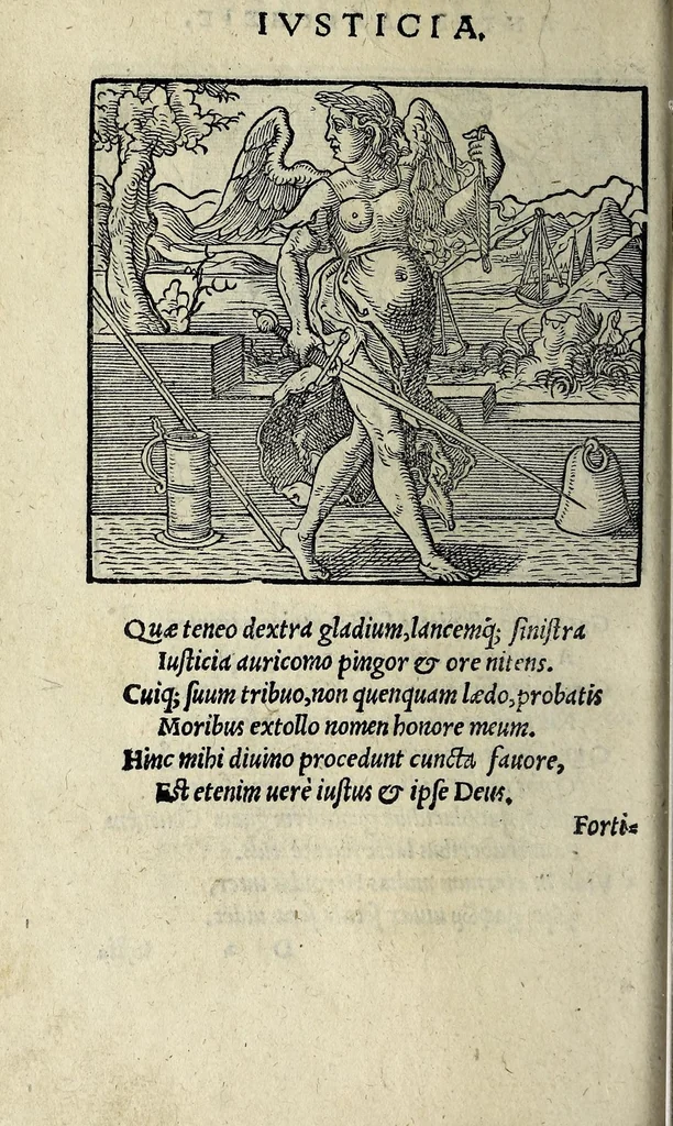 An illustration from Icones catecheseos et virtvtvm ac uitiorum illustratae numeris Iohannis Hofferi cobergensis : item. Historia passionis domini nostri Iesu Christi effigiata, 1558, leaf 60