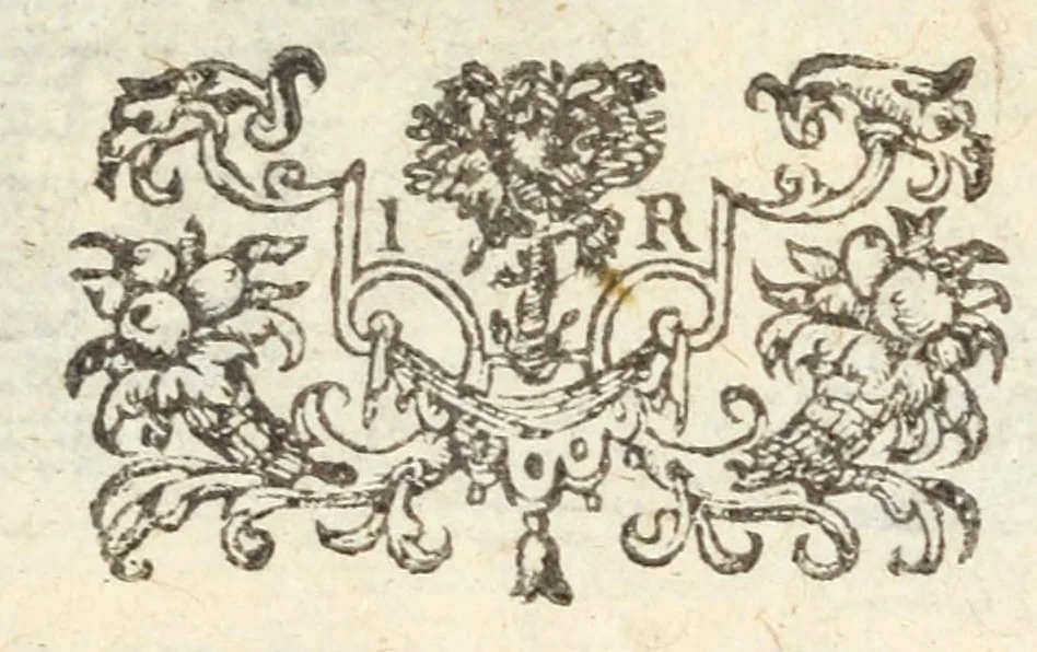An illustration from Icones et epitaphia qvatvor postremorvm ducum Burgundiae ex augustissima Valesiorum familia = Les povrtraits des qvatre derniers Ducs de Bourgongne, de la royale maison de Valois, 1587, leaf 17