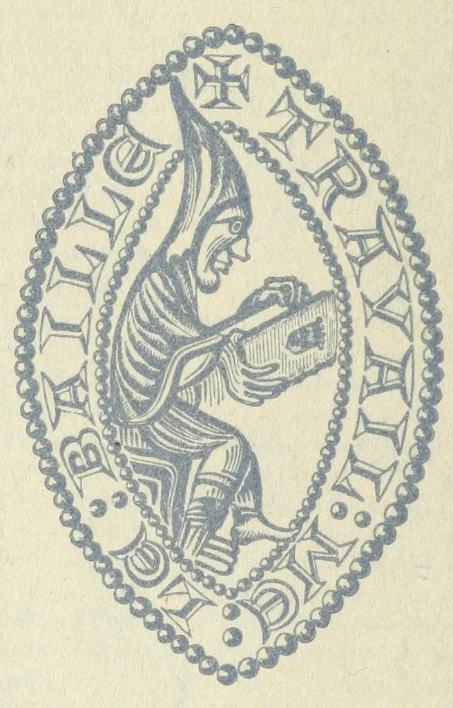 An illustration from Icones et epitaphia qvatvor postremorvm ducum Burgundiae ex augustissima Valesiorum familia = Les povrtraits des qvatre derniers Ducs de Bourgongne, de la royale maison de Valois, 1587, leaf 2