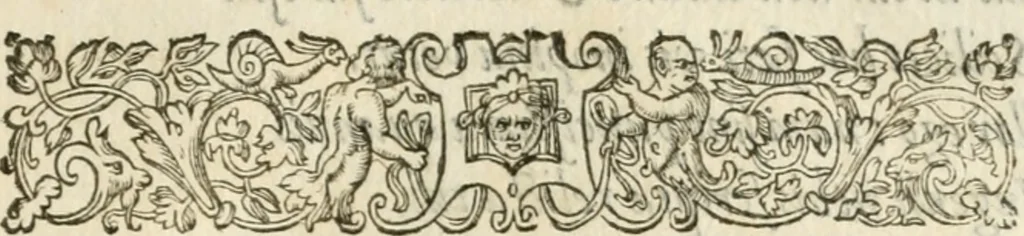 An illustration from Icones, id est, Verae imagines virorvm doctrina simvl et pietate illvstrivm, qvorvm praecipuè ministerio partim bonarum literarum studia sunt restituta, partim vera religio in variis orbis christiani regionibus, nostra patrúmque memoria fuit instaurata: additis eorundem vitae & operae descriptionibus, quibus adiectae sunt nonnullae picturae quas emblemata vocant, 1580, leaf 124