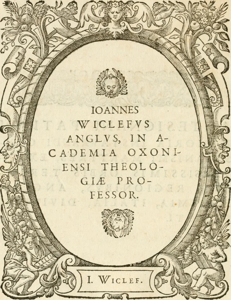 An illustration from Icones, id est, Verae imagines virorvm doctrina simvl et pietate illvstrivm, qvorvm praecipuè ministerio partim bonarum literarum studia sunt restituta, partim vera religio in variis orbis christiani regionibus, nostra patrúmque memoria fuit instaurata: additis eorundem vitae & operae descriptionibus, quibus adiectae sunt nonnullae picturae quas emblemata vocant, 1580, leaf 17