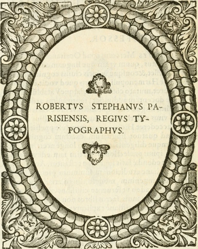 An illustration from Icones, id est, Verae imagines virorvm doctrina simvl et pietate illvstrivm, qvorvm praecipuè ministerio partim bonarum literarum studia sunt restituta, partim vera religio in variis orbis christiani regionibus, nostra patrúmque memoria fuit instaurata: additis eorundem vitae & operae descriptionibus, quibus adiectae sunt nonnullae picturae quas emblemata vocant, 1580, leaf 185