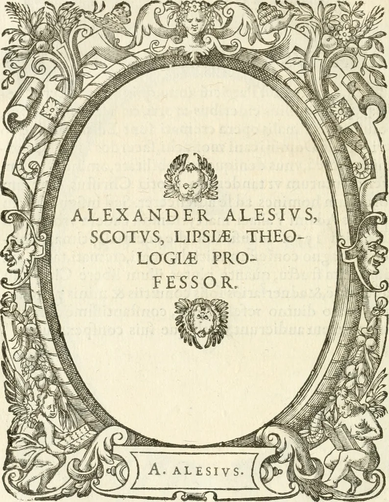 An illustration from Icones, id est, Verae imagines virorvm doctrina simvl et pietate illvstrivm, qvorvm praecipuè ministerio partim bonarum literarum studia sunt restituta, partim vera religio in variis orbis christiani regionibus, nostra patrúmque memoria fuit instaurata: additis eorundem vitae & operae descriptionibus, quibus adiectae sunt nonnullae picturae quas emblemata vocant, 1580, leaf 243
