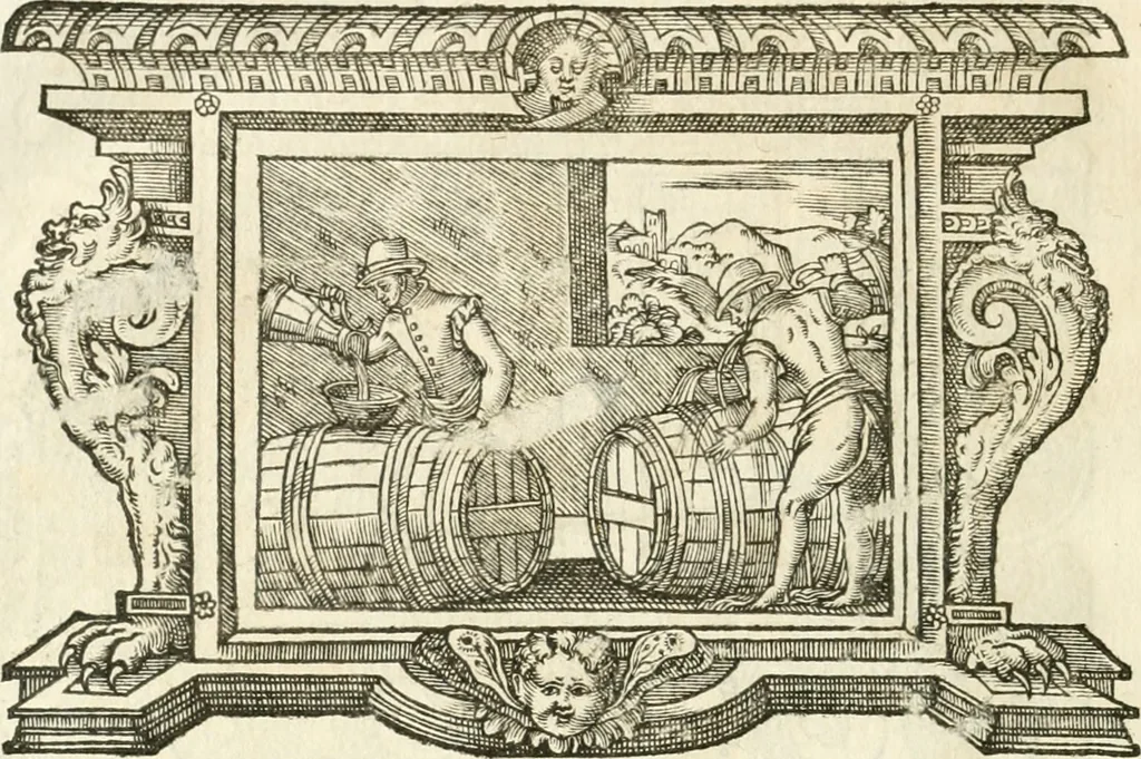 An illustration from Icones, id est, Verae imagines virorvm doctrina simvl et pietate illvstrivm, qvorvm praecipuè ministerio partim bonarum literarum studia sunt restituta, partim vera religio in variis orbis christiani regionibus, nostra patrúmque memoria fuit instaurata: additis eorundem vitae & operae descriptionibus, quibus adiectae sunt nonnullae picturae quas emblemata vocant, 1580, leaf 307