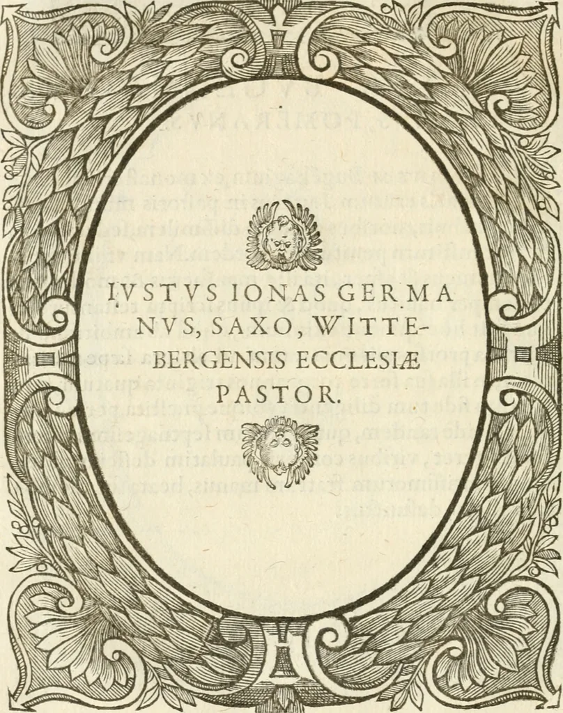 An illustration from Icones, id est, Verae imagines virorvm doctrina simvl et pietate illvstrivm, qvorvm praecipuè ministerio partim bonarum literarum studia sunt restituta, partim vera religio in variis orbis christiani regionibus, nostra patrúmque memoria fuit instaurata: additis eorundem vitae & operae descriptionibus, quibus adiectae sunt nonnullae picturae quas emblemata vocant, 1580, leaf 49