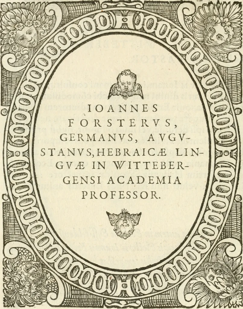 An illustration from Icones, id est, Verae imagines virorvm doctrina simvl et pietate illvstrivm, qvorvm praecipuè ministerio partim bonarum literarum studia sunt restituta, partim vera religio in variis orbis christiani regionibus, nostra patrúmque memoria fuit instaurata: additis eorundem vitae & operae descriptionibus, quibus adiectae sunt nonnullae picturae quas emblemata vocant, 1580, leaf 51