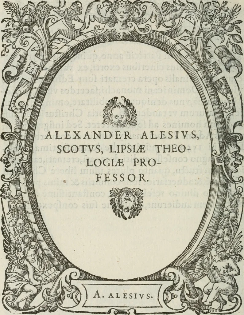 An illustration from Icones, id est, Verae imagines virorum doctrina simul et pietate illustrium, : quorum praecipuè ministerio partim bonarum literarum studia sunt restituta, partim vera religio in variis orbis Christiani regionibus, nostra patrúmque memoria fuit instaurata : additis eorundem vitae & operae descriptionibus, quibus adiectae sunt nonnullae picturae quas emblemata vocant., 1580, leaf 241