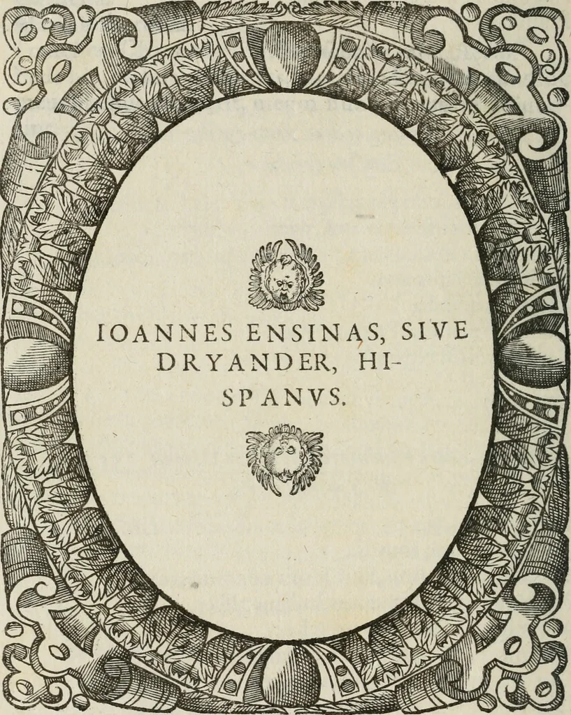 An illustration from Icones, id est, Verae imagines virorum doctrina simul et pietate illustrium, : quorum praecipuè ministerio partim bonarum literarum studia sunt restituta, partim vera religio in variis orbis Christiani regionibus, nostra patrúmque memoria fuit instaurata : additis eorundem vitae & operae descriptionibus, quibus adiectae sunt nonnullae picturae quas emblemata vocant., 1580, leaf 271