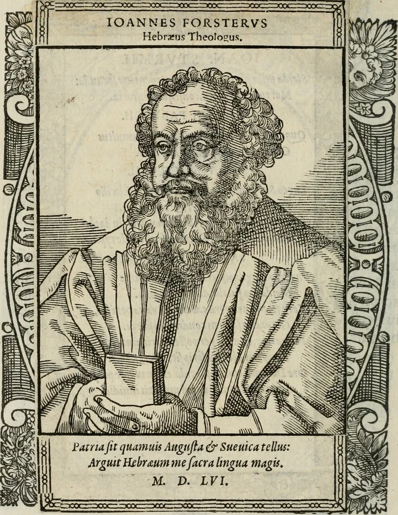 An illustration from Icones, id est, Verae imagines virorum doctrina simul et pietate illustrium, : quorum praecipuè ministerio partim bonarum literarum studia sunt restituta, partim vera religio in variis orbis Christiani regionibus, nostra patrúmque memoria fuit instaurata : additis eorundem vitae & operae descriptionibus, quibus adiectae sunt nonnullae picturae quas emblemata vocant., 1580, leaf 49