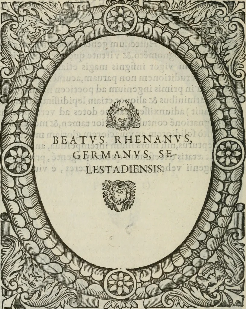 An illustration from Icones, id est, Verae imagines virorum doctrina simul et pietate illustrium, : quorum praecipuè ministerio partim bonarum literarum studia sunt restituta, partim vera religio in variis orbis Christiani regionibus, nostra patrúmque memoria fuit instaurata : additis eorundem vitae & operae descriptionibus, quibus adiectae sunt nonnullae picturae quas emblemata vocant., 1580, leaf 85
