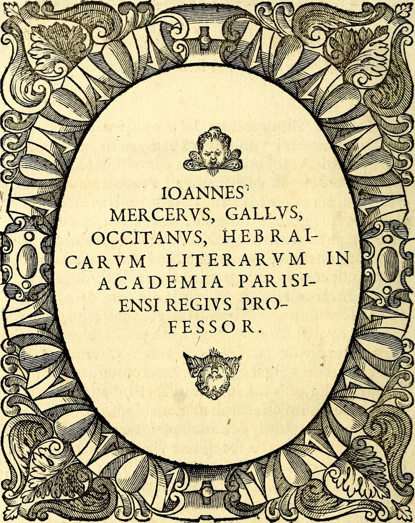 An illustration from Icones, id est verae imagines virorum doctrina simul et pietate illustrium, quorum praecipuè ministerio partim bonarum literarum studia sunt restituta, partim vera religio in variis orbis Christiani regionibus, nostra patrúmque memoria fuit instaurata: additis eorundem vitae & operae descriptionibus, quibus adiectae sunt nonnullae picturae quas emblemata vocant, 1580, leaf 179