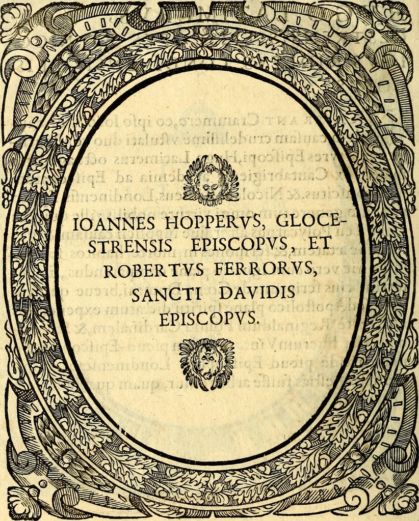 An illustration from Icones, id est verae imagines virorum doctrina simul et pietate illustrium, quorum praecipuè ministerio partim bonarum literarum studia sunt restituta, partim vera religio in variis orbis Christiani regionibus, nostra patrúmque memoria fuit instaurata: additis eorundem vitae & operae descriptionibus, quibus adiectae sunt nonnullae picturae quas emblemata vocant, 1580, leaf 227