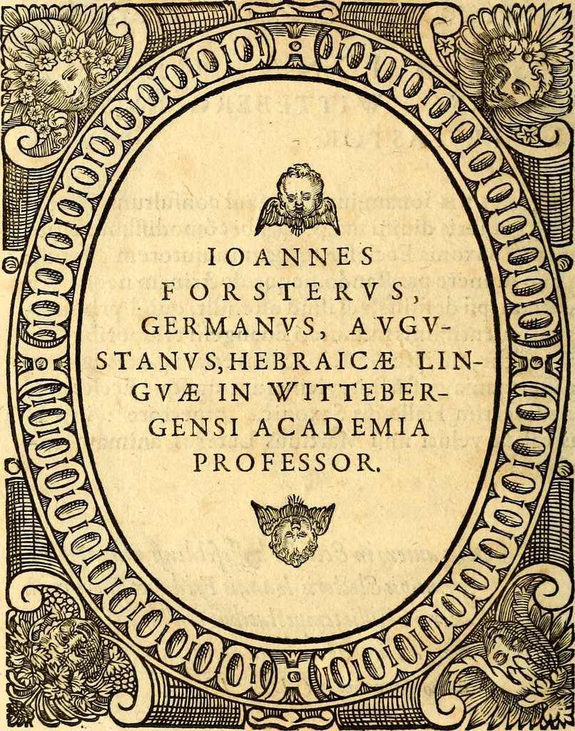 An illustration from Icones, id est verae imagines virorum doctrina simul et pietate illustrium, quorum praecipuè ministerio partim bonarum literarum studia sunt restituta, partim vera religio in variis orbis Christiani regionibus, nostra patrúmque memoria fuit instaurata: additis eorundem vitae & operae descriptionibus, quibus adiectae sunt nonnullae picturae quas emblemata vocant, 1580, leaf 47