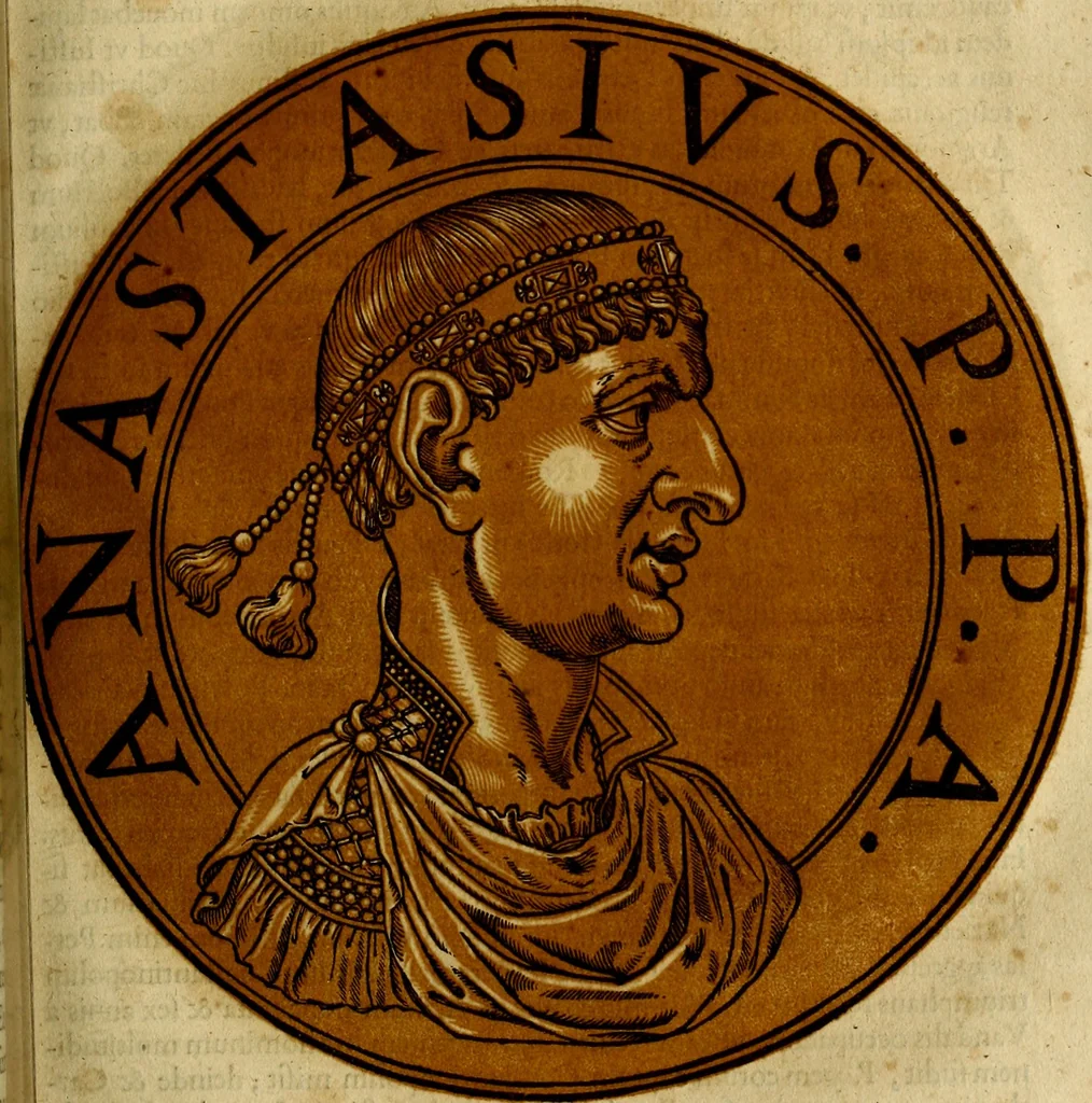 An illustration from Icones imperatorvm romanorvm, ex priscis numismatibus ad viuum delineatae, & breui narratione historicâ, 1645, leaf 198