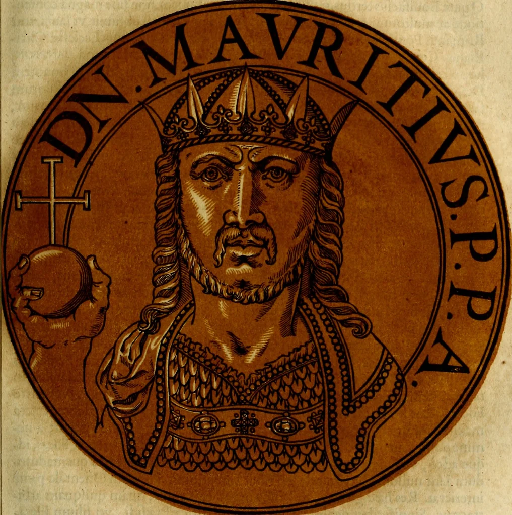 An illustration from Icones imperatorvm romanorvm, ex priscis numismatibus ad viuum delineatae, & breui narratione historicâ, 1645, leaf 208