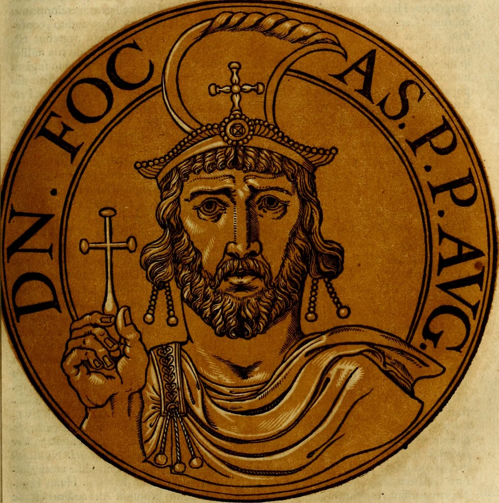 An illustration from Icones imperatorvm romanorvm, ex priscis numismatibus ad viuum delineatae, & breui narratione historicâ, 1645, leaf 210