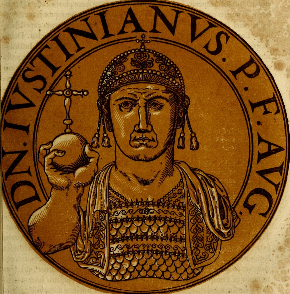 An illustration from Icones imperatorvm romanorvm, ex priscis numismatibus ad viuum delineatae, & breui narratione historicâ, 1645, leaf 218