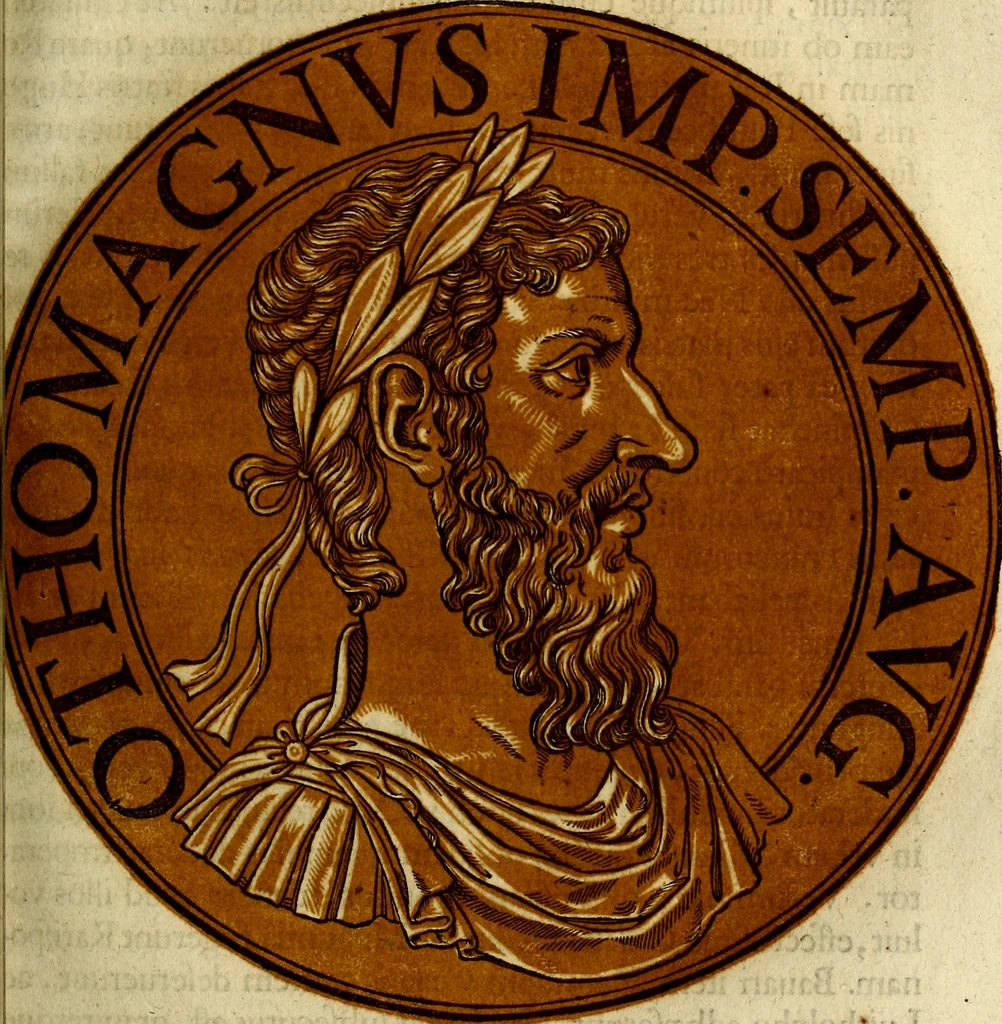 An illustration from Icones imperatorvm romanorvm, ex priscis numismatibus ad viuum delineatae, & breui narratione historicâ, 1645, leaf 266
