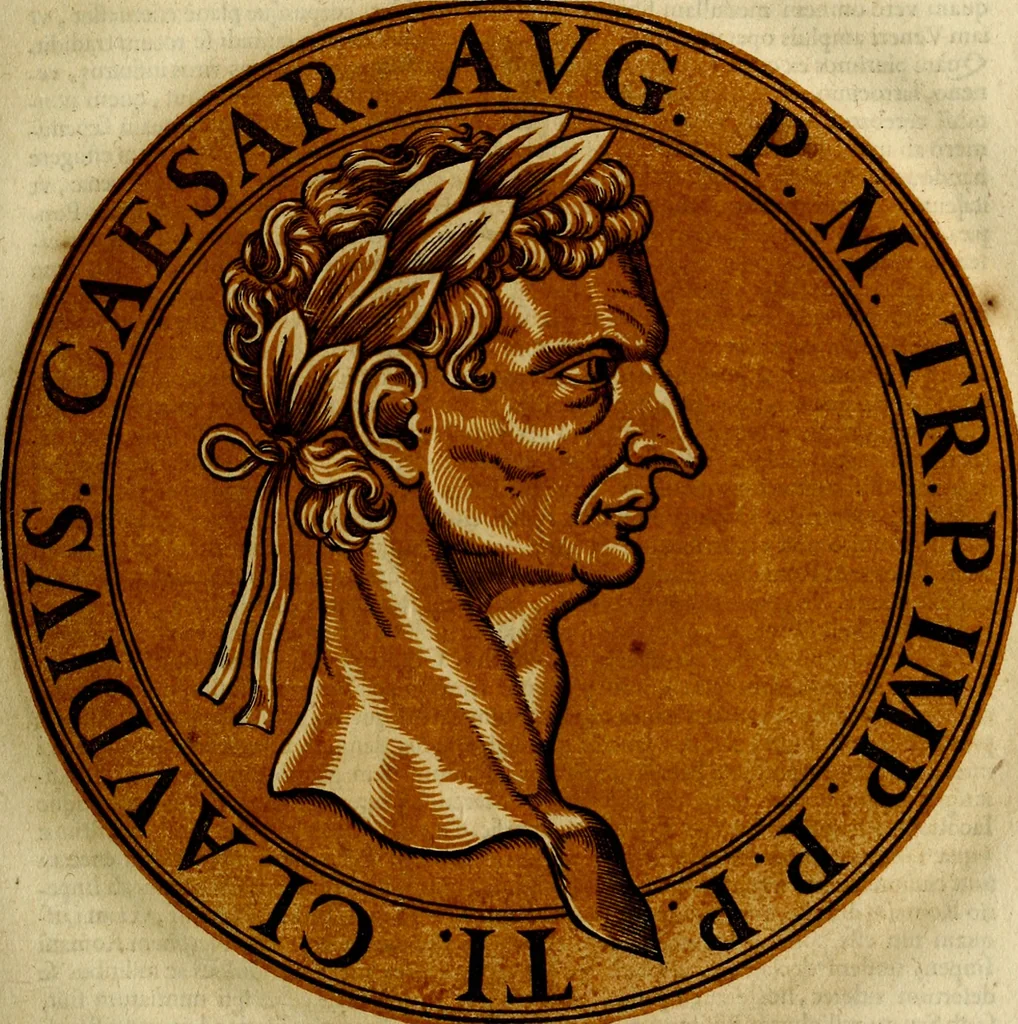 An illustration from Icones imperatorvm romanorvm, ex priscis numismatibus ad viuum delineatae, & breui narratione historicâ, 1645, leaf 30
