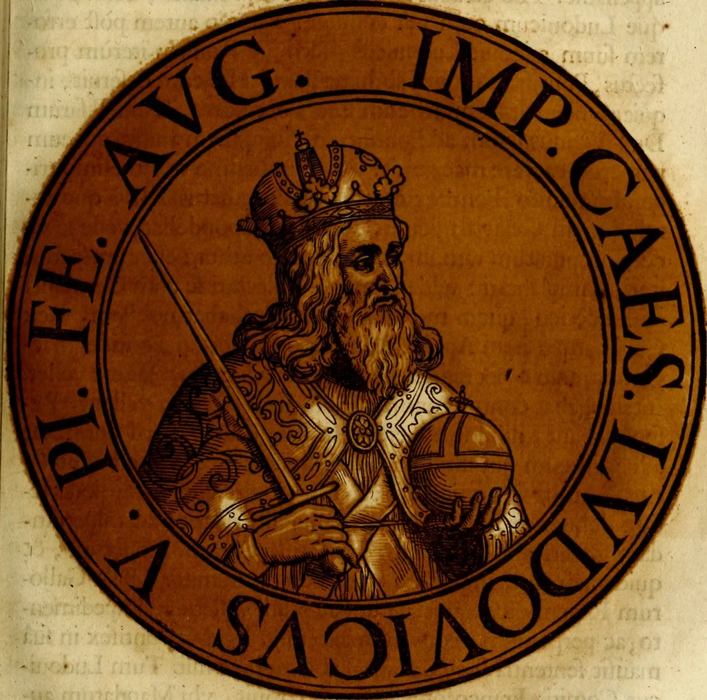 An illustration from Icones imperatorvm romanorvm, ex priscis numismatibus ad viuum delineatae, & breui narratione historicâ, 1645, leaf 354
