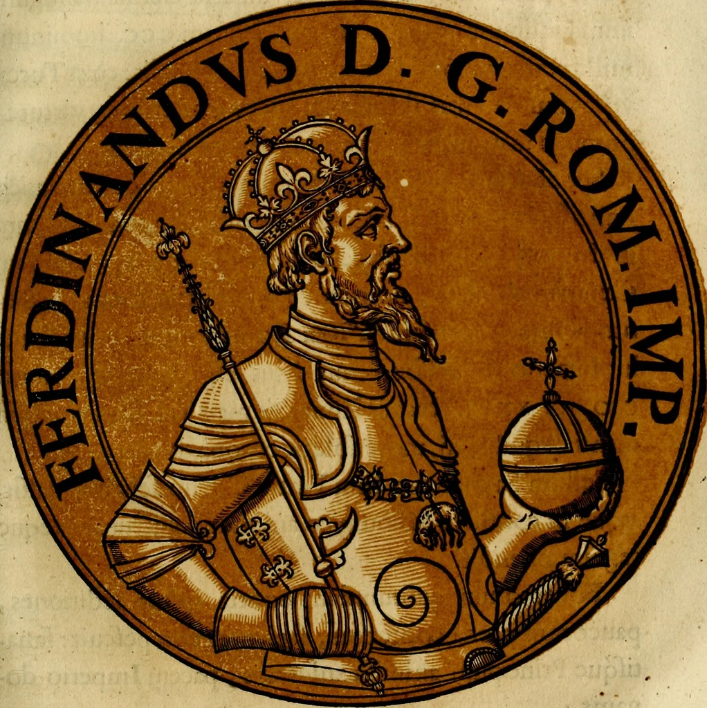 An illustration from Icones imperatorvm romanorvm, ex priscis numismatibus ad viuum delineatae, & breui narratione historicâ, 1645, leaf 392