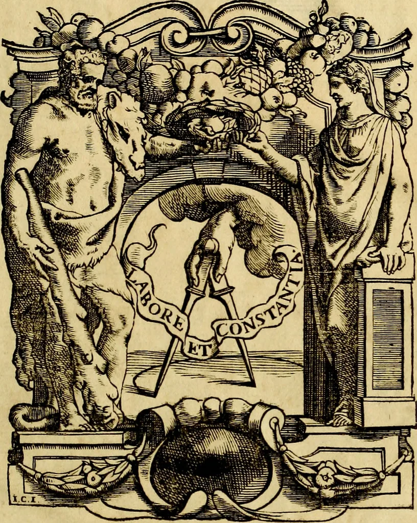 An illustration from Icones imperatorvm romanorvm, ex priscis numismatibus ad viuum delineatae, & breui narratione historicâ, 1645, leaf 446