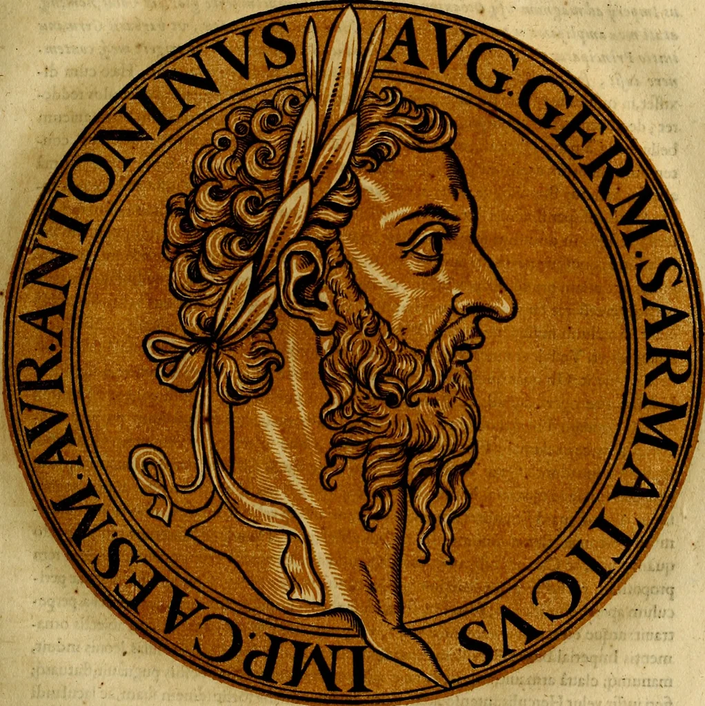 An illustration from Icones imperatorvm romanorvm, ex priscis numismatibus ad viuum delineatae, & breui narratione historicâ, 1645, leaf 56