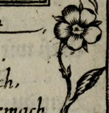 An illustration from Icones mortis : sexaginta imaginibus, totidemq[ue], 1648, leaf 92