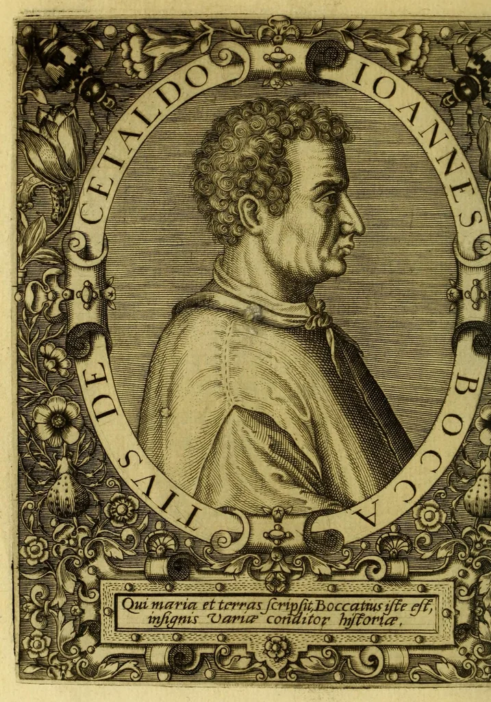 An illustration from Icones quinquaginta virorum illustrium doctrina & eruditione præstantium ad vivum effictæ, : cum eorum vitis, 1597, leaf 108