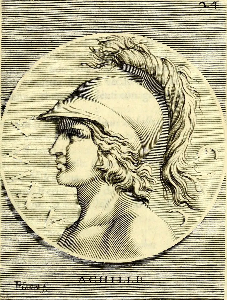 An illustration from Iconografia, cioè disegni d'imagini de famosissimi monarchi, regi, filosofi, poeti ed oratori dell'antichità, cauati, 1669, leaf 130