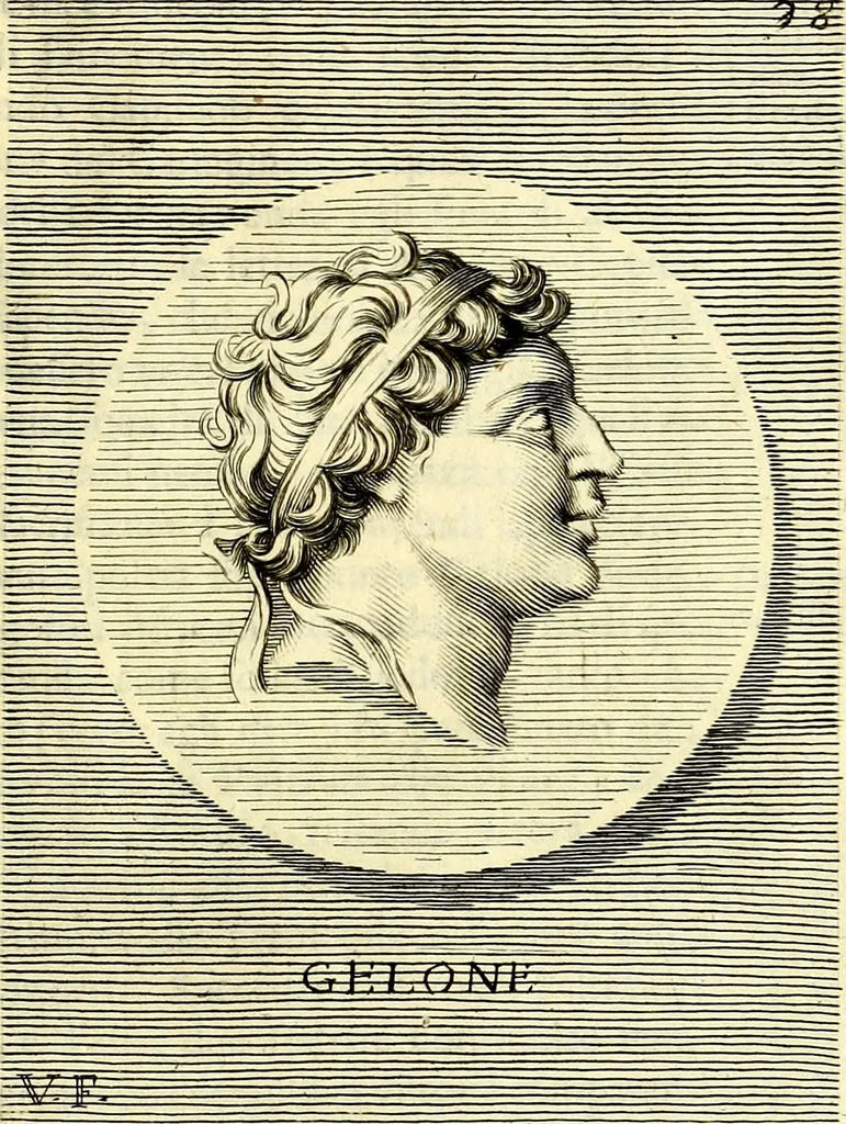 An illustration from Iconografia, cioè disegni d'imagini de famosissimi monarchi, regi, filosofi, poeti ed oratori dell'antichità, cauati, 1669, leaf 190