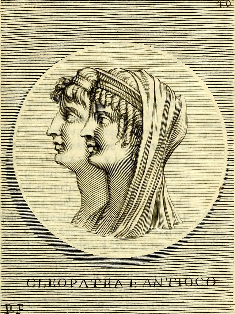 An illustration from Iconografia, cioè disegni d'imagini de famosissimi monarchi, regi, filosofi, poeti ed oratori dell'antichità, cauati, 1669, leaf 198