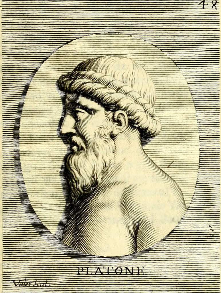 An illustration from Iconografia, cioè disegni d'imagini de famosissimi monarchi, regi, filosofi, poeti ed oratori dell'antichità, cauati, 1669, leaf 240