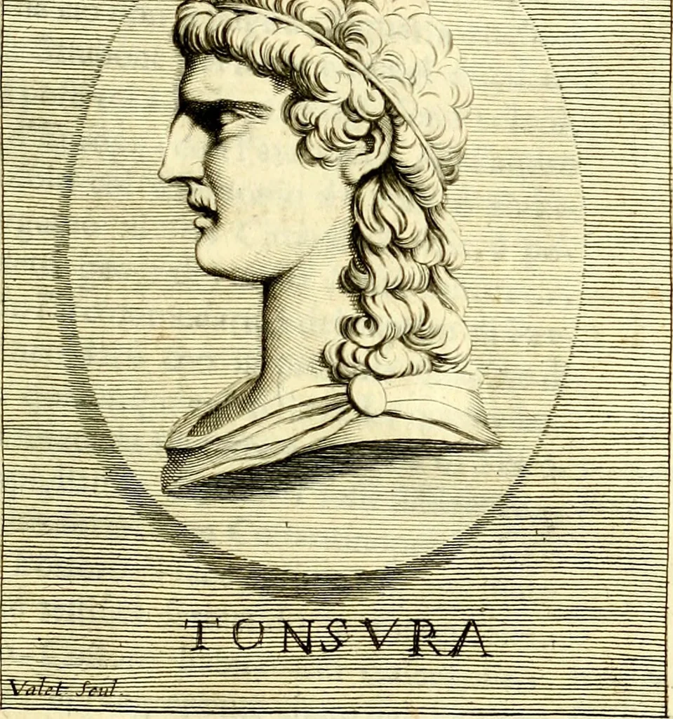 An illustration from Iconografia, cioè disegni d'imagini de famosissimi monarchi, regi, filosofi, poeti ed oratori dell'antichità, cauati, 1669, leaf 26