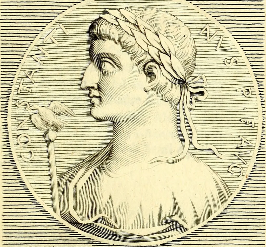 An illustration from Iconografia, cioè disegni d'imagini de famosissimi monarchi, regi, filosofi, poeti ed oratori dell'antichità, cauati, 1669, leaf 360