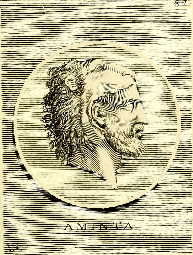 An illustration from Iconografia, cioè disegni d'imagini de famosissimi monarchi, regi, filosofi, poeti ed oratori dell'antichità, cauati, 1669, leaf 376