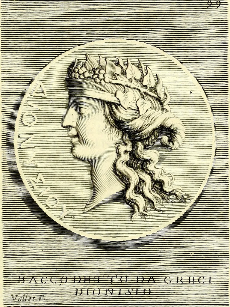 An illustration from Iconografia, cioè disegni d'imagini de famosissimi monarchi, regi, filosofi, poeti ed oratori dell'antichità, cauati, 1669, leaf 440