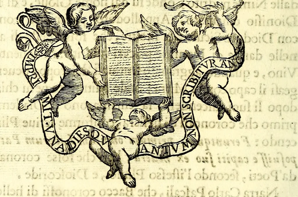 An illustration from Iconografia, cioè disegni d'imagini de famosissimi monarchi, regi, filosofi, poeti ed oratori dell'antichità, cauati, 1669, leaf 443
