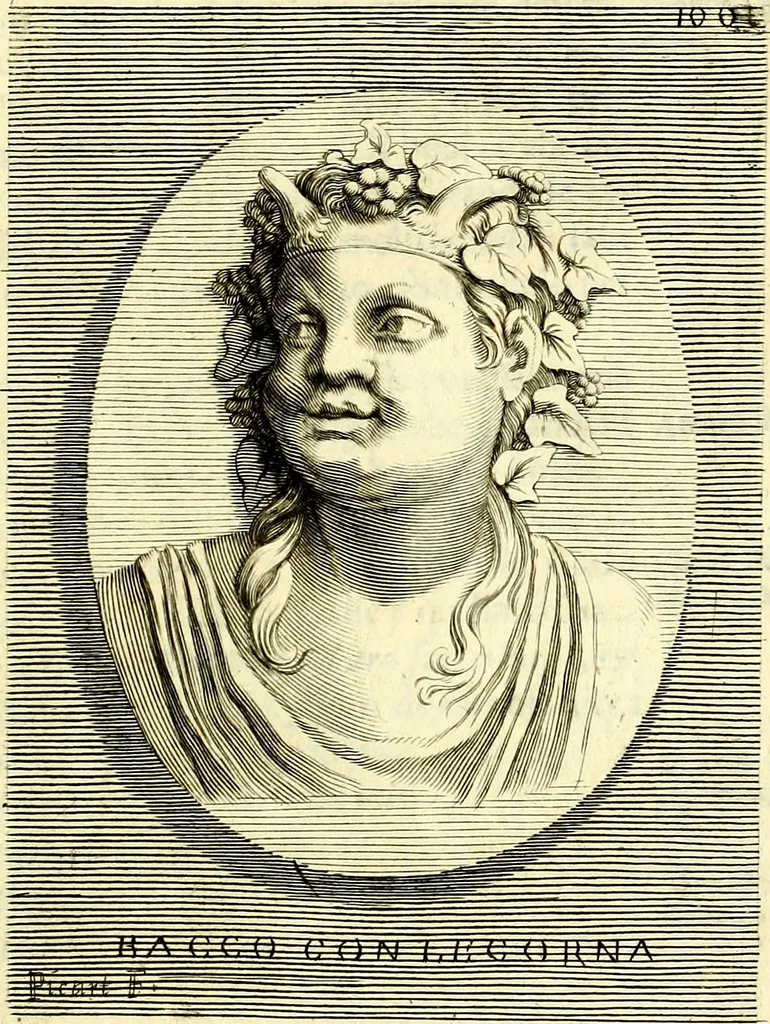 An illustration from Iconografia, cioè disegni d'imagini de famosissimi monarchi, regi, filosofi, poeti ed oratori dell'antichità, cauati, 1669, leaf 444